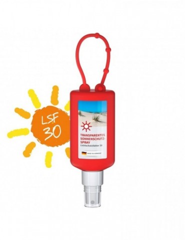 50 ml Bumper rot - Sonnenschutzspray LSF 30 - Body Label