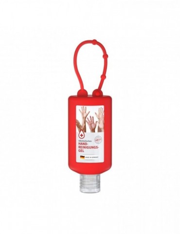 50 ml Bumper rot - Handreinigungsgel (alk.) - Body Label