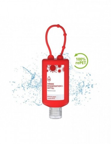 50 ml Bumper rot - Hände-Desinfektionsgel (DIN EN 1500) - Body Label