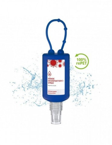 50 ml Bumper blau - Hände-Desinfektionsspray (DIN EN 1500) - Body Label