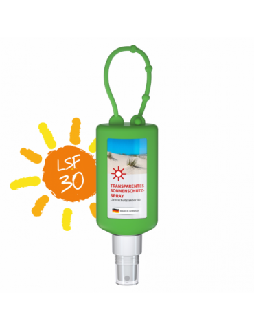 50 ml Bumper grün - Sonnenschutzspray LSF 30 - Body Label