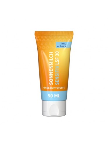 50 ml Tube - Sonnenmilch LSF 30 (sensitiv) - FullbodyPrint