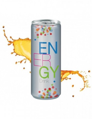 250 ml Energy Drink - Fullbody transparent