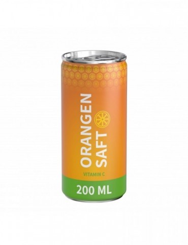 200 ml Orangensaft (Dose) - Fullbody