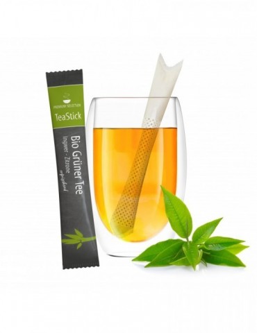 Bio TeaStick - Grüner Tee Ingwer Zitrone - Premium Selection