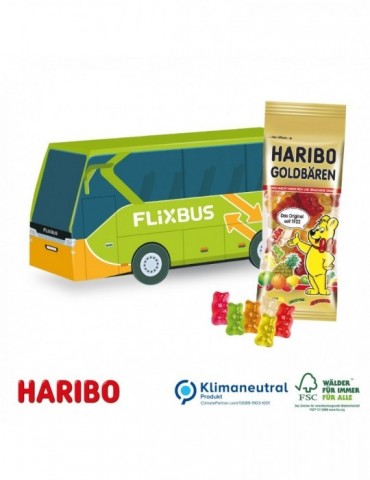 3D Präsent Bus HARIBO Goldbären