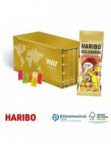 3D Präsent Container HARIBO Goldbären
