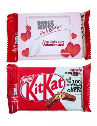 KitKat im Werbeschuber