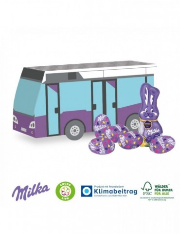 3D Präsent Bus Milka
