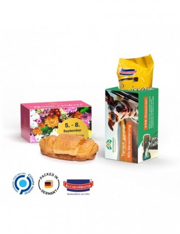Frühstücksbox, Kuchenmeister Croissant mit Nuss-Nugat-Cremefüllung