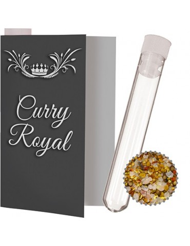 Royal Curry, ca. 8g, Express Reagenzglas mit Werbekarte