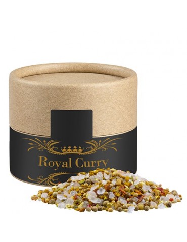 Royal Curry, ca. 50g, Biologisch abbaubare Eco Pappdose Mini