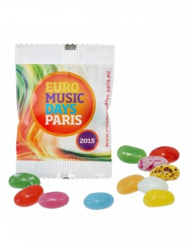 Jelly Beans in konventioneller Folie
