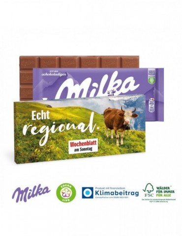 Schokolade von Milka, 100 g