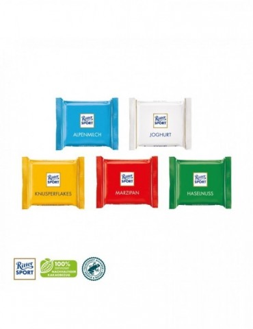 GRUßKARTE MIT RITTER SPORT...