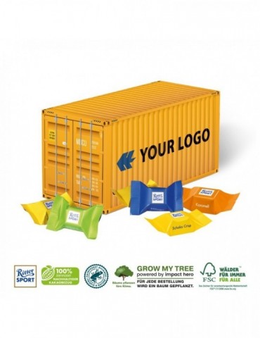 3D PRÄSENT „CONTAINER” Ritter SPORT Schokowürfel