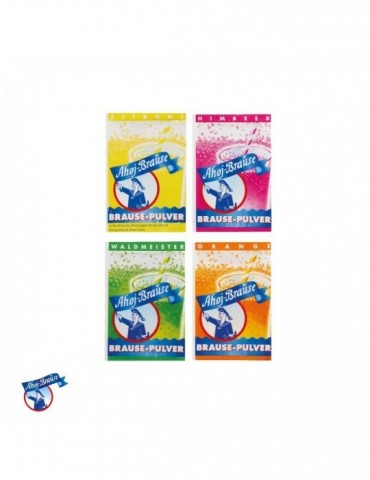 WERBE-KLAPPKARTE MIT Ahoj...