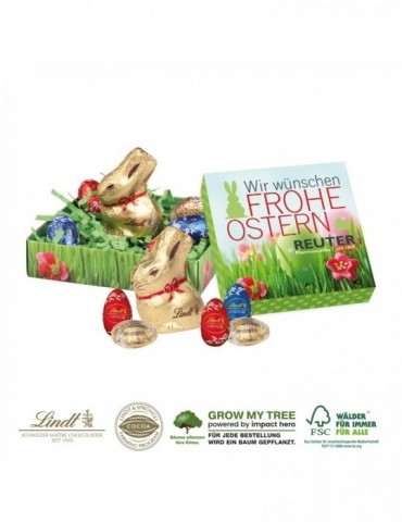 OSTERNEST MIT SCHOKOLADE...