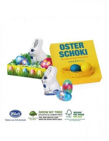 KLEINES OSTERNEST MIT KLETT...