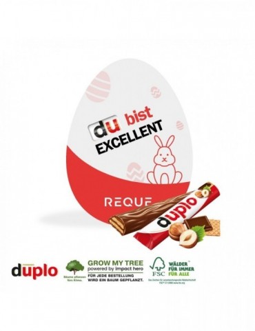 WERBEKARTE „OSTEREI” MIT DUPLO