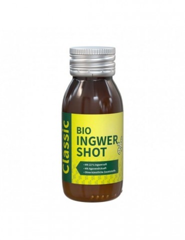 60 ml Bio Ingwer-Shot