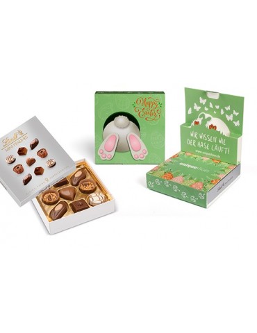 Lindt Mini Pralinés in Oster Pop-Up Kartonage
