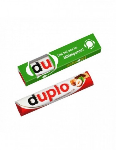 1er Duplo im Werbeschuber