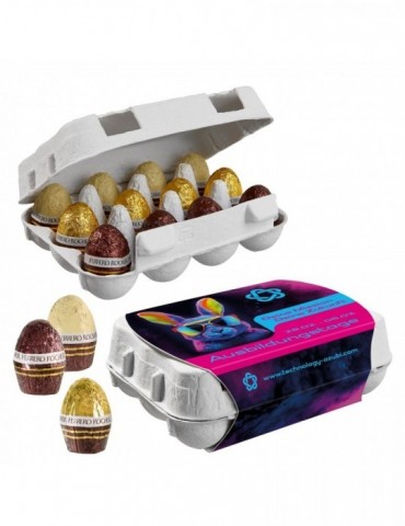 12er Ostereier-Karton mit...