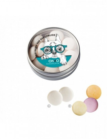 Klarsichtdose mit mentos