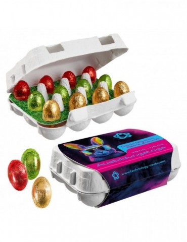 12er Ostereier-Karton mit...