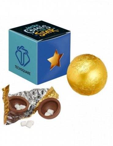 Heiße Schokoladen-Bombe