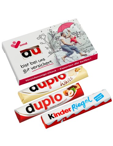 3er Duplo-Pack (1 Duplo klassisch + 1 Duplo weiß + 1 Kinder Riegel)