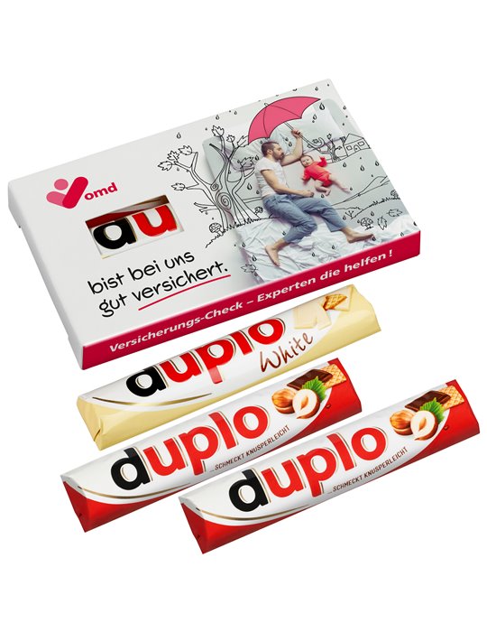 3er Duplo-Pack (2 Duplo klassisch und 1 Duplo weiß)