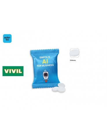 VIVIL Extra Strong zuckerfrei 10 g Werbetüte