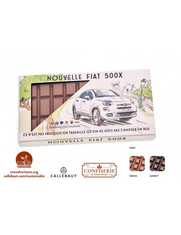 Schokolade 100 g Tafel im Karton