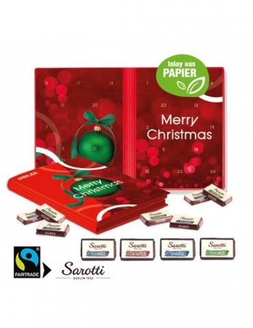 Adventskalender Weihnachtsbuch mit Sarotti Fairtrade®