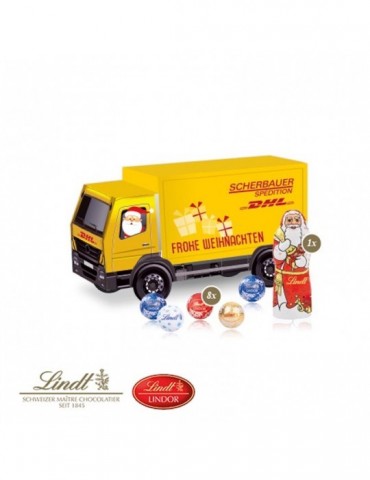 3D Präsent "LKW" mit Lindt...