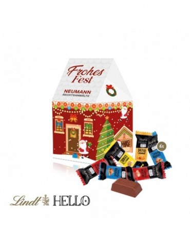 3D Präsent "Haus" mit Lindt...