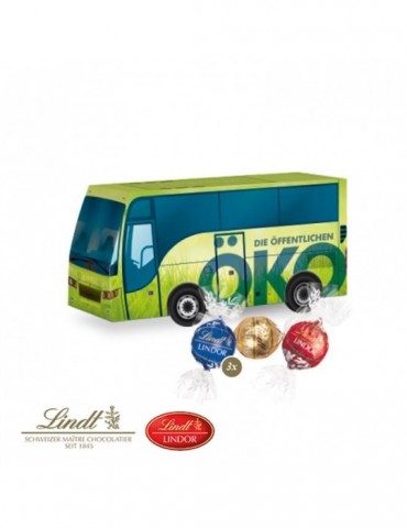 3D Präsent "Bus" mit Lindor...