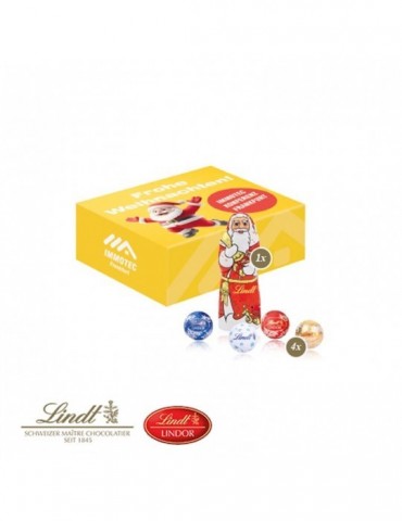 Santa Werbebox mit Lindt...