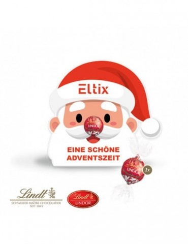 Weihnachtsmann mit Lindt...