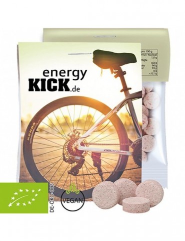 Bio Acerola-Kirsch Drops, ca. 15g, Express Midi-Tüte mit Werbereiter