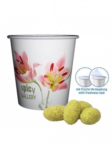 Erdnüsse Wasabi, ca. 30g, Snackbecher Mini