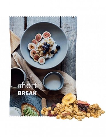 Müsli Knusper Früchte, ca. 60g, Maxi-Tüte