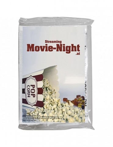Mikrowellen Popcorn salzig, ca. 100g, transparente Folie