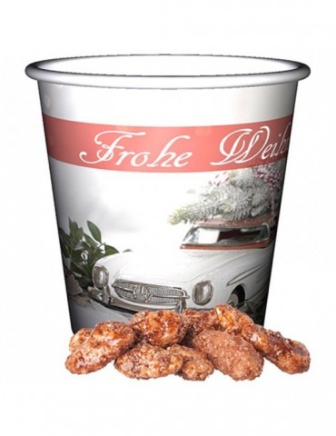 Feuergebrannte Mandeln, ca. 40g, Snackbecher Mini