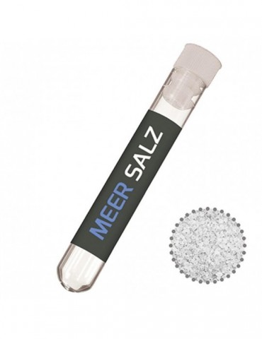 Meersalz, ca. 12g, Reagenzglas