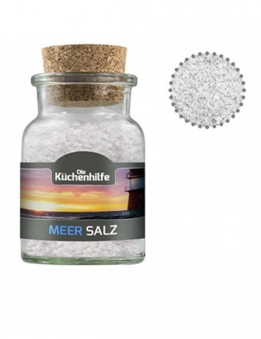 Meersalz, ca. 135g, Korkenglas