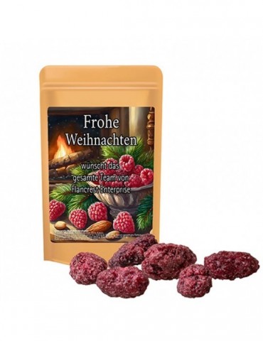 Gebrannte Mandeln Himbeere, ca. 30g, Standbeutel Mini