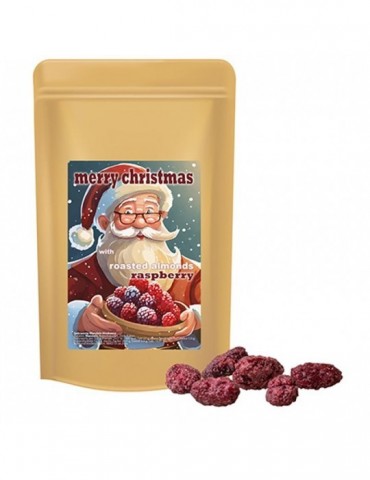 Gebrannte Mandeln Himbeere, ca. 80g, Standbeutel Midi